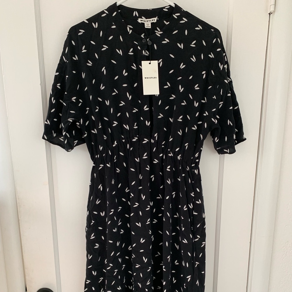 Whistles Eva hi low dress